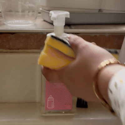 baby bottle foam wash 2.gif