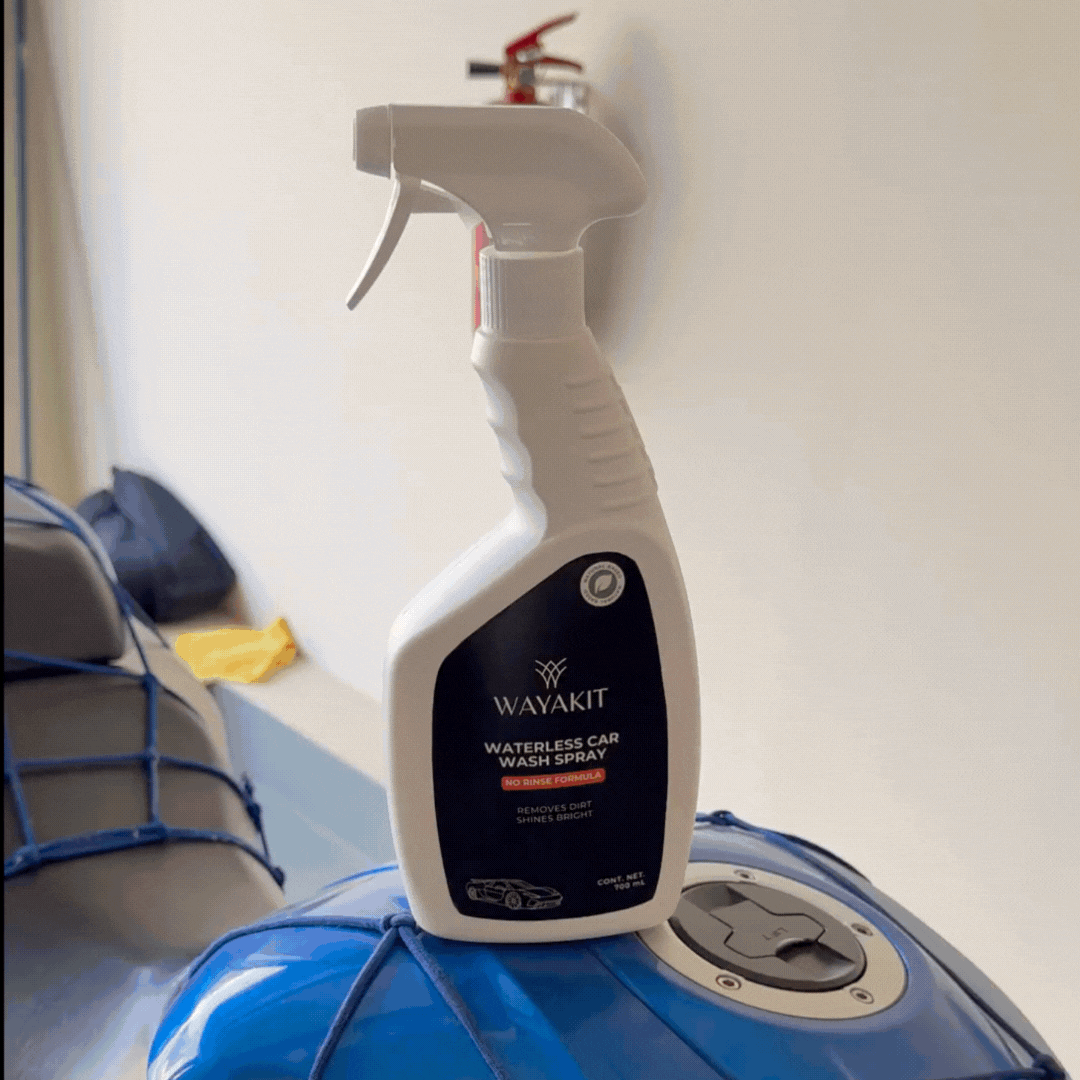 Waterless car wash spray.gif