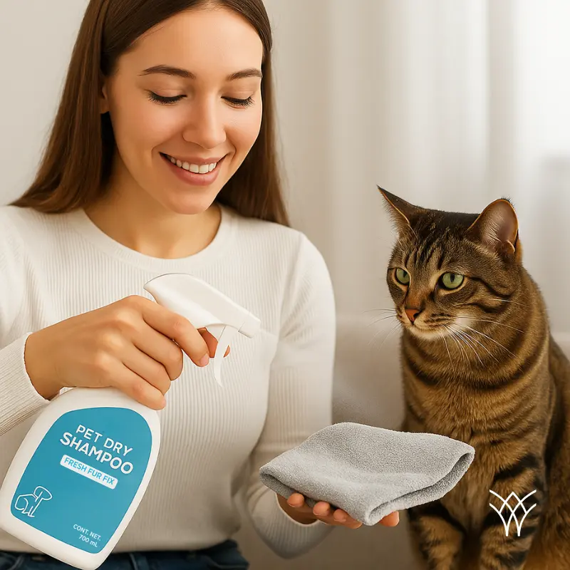 Pet Kit Lifestyle Images (Pet Dry Shampoo.webp