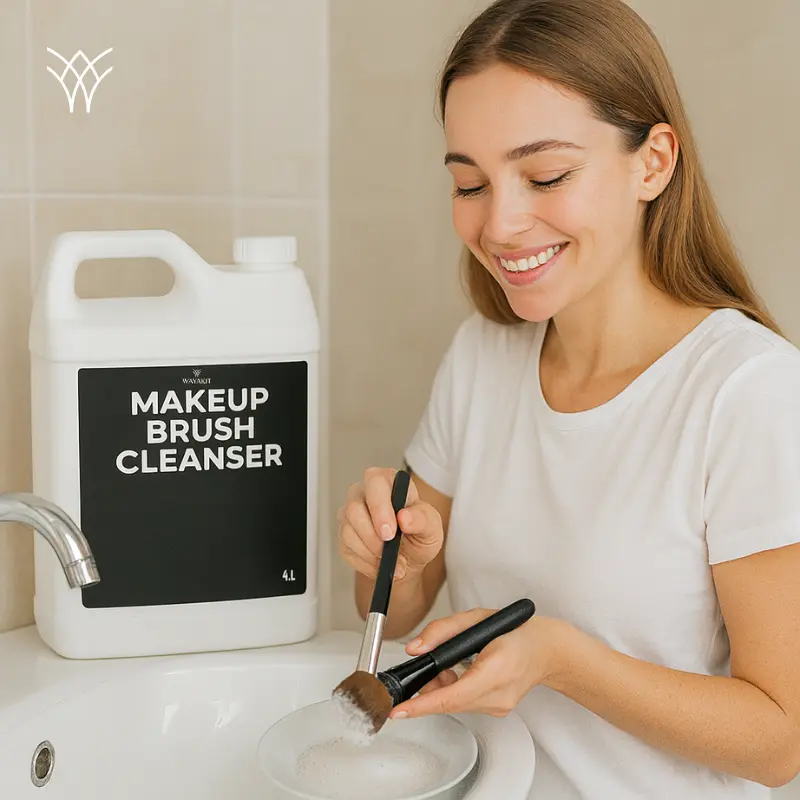 Makeup Brush Cleaner Kit Lifestyle Images (Makeup Brush Cleaner 4 L).webp