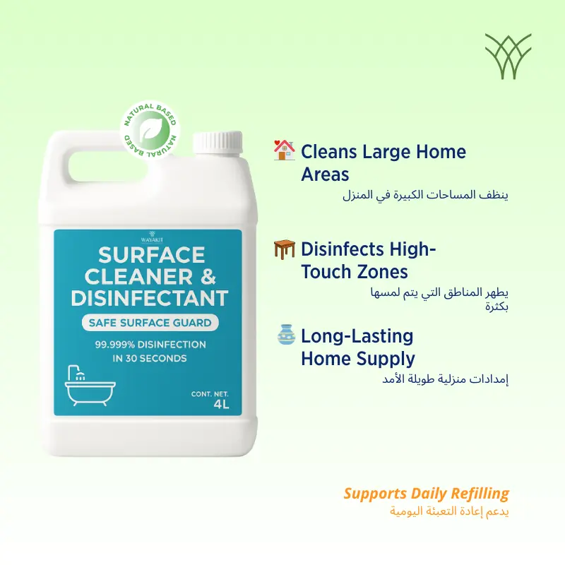 Home Kit Individual Product Shots (Surface Cleaner and Disinfectant 4 L).webp