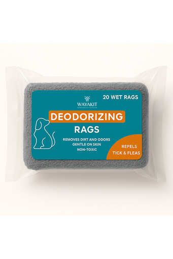 WAYAKIT Deodorizing Rags for Pets